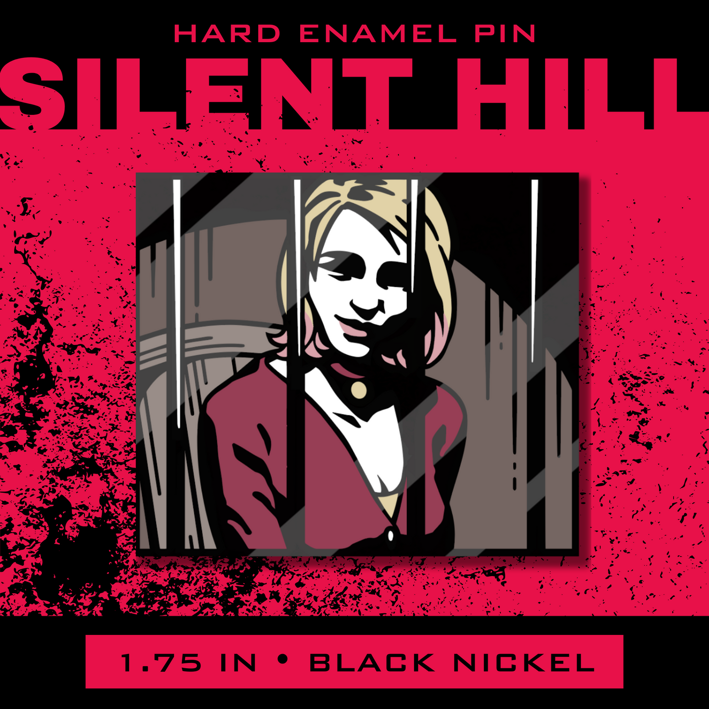 SILENT HILL 2 MARIA ENAMEL PIN