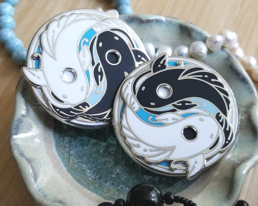 ATLA KOI SPIRIT SPINNER ENAMEL PIN