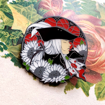 BLOODBORNE LADY MARIA ENAMEL PIN