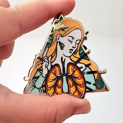 DISCO ELYSIUM DOLORES DEI ENAMEL PIN