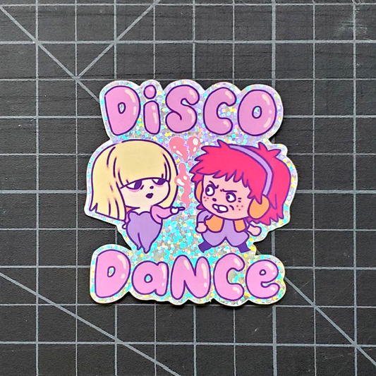 DISCO ELYSIUM GLITTER STICKER