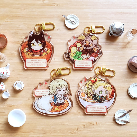 DUNGEON MESHI MEAL TIME CHARMS